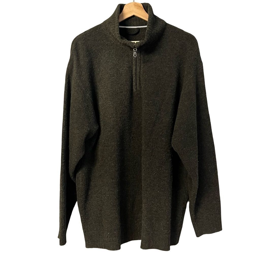 Vintage Northern Isles Mens Merino Wool Sweater Size XL Preppy Business Casual